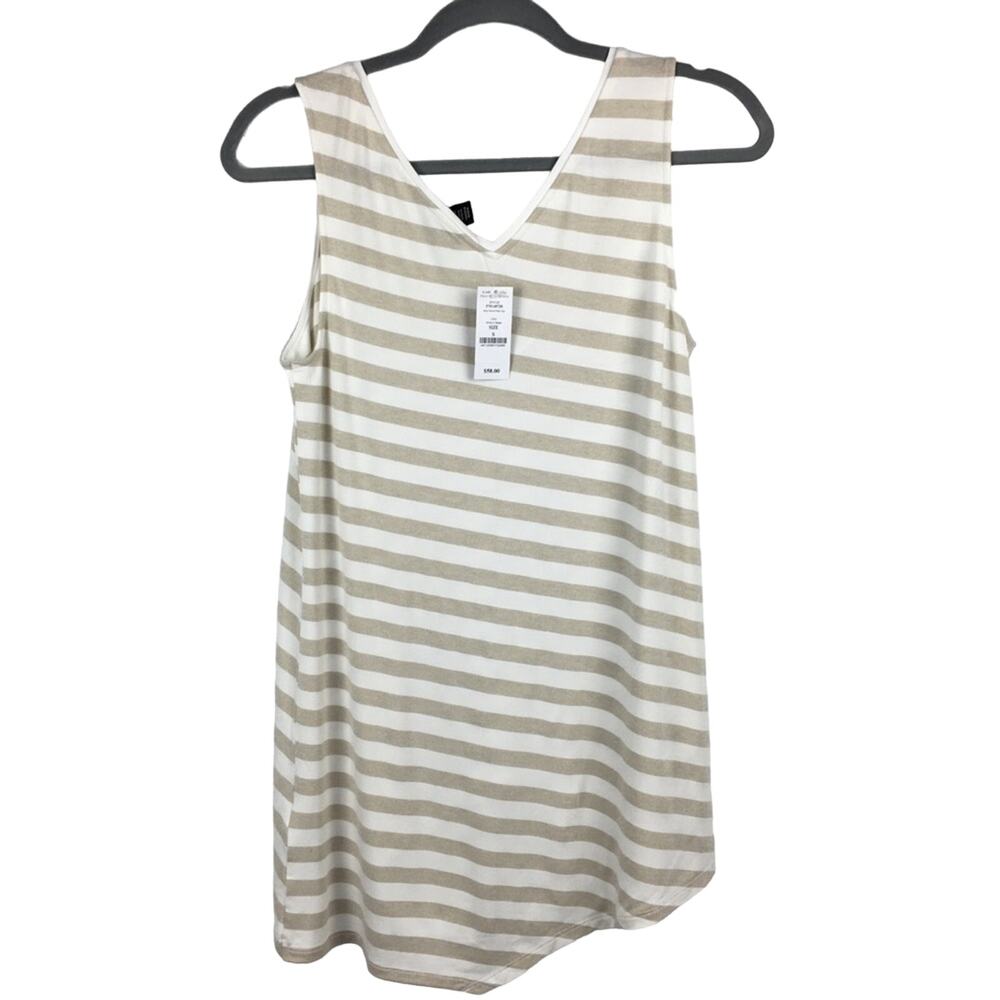 NWT White house Black Market stripe top size S
